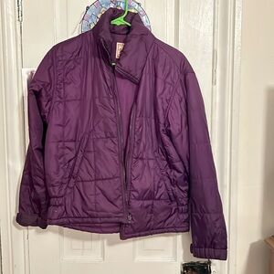 Purple jacket